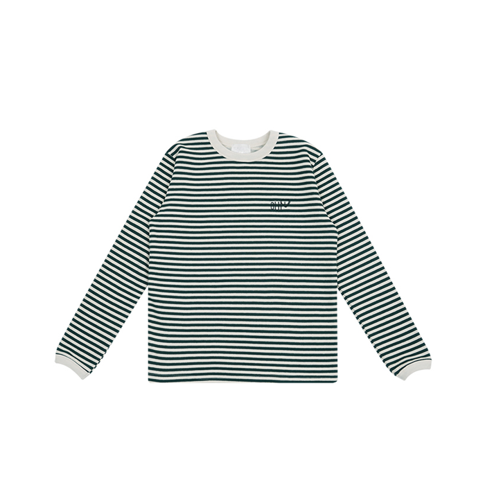 Soft Stripe T-GREEN,DCL스토어,RUHM (Woman)