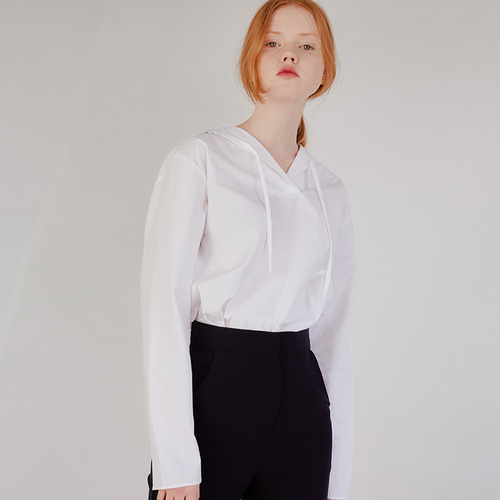 루흠 Sailor Shirring Blouse(WHITE),DCL스토어,RUHM (Woman)